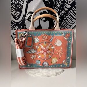 Brighton BNWT Beachcomber Medium Tote bag from the Paradise Cove Collection,